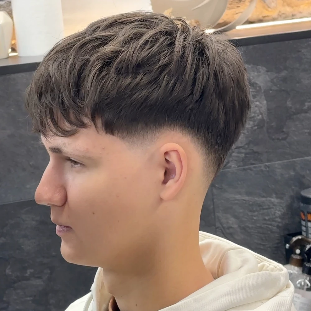 Френч кроп с ниско преливане